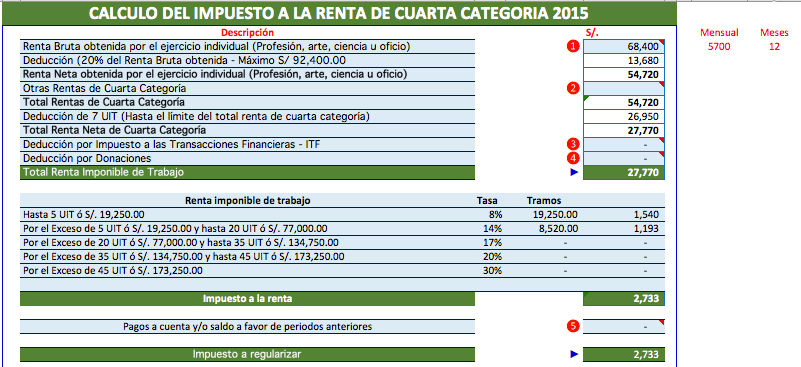 renta 4ta segundo caso
