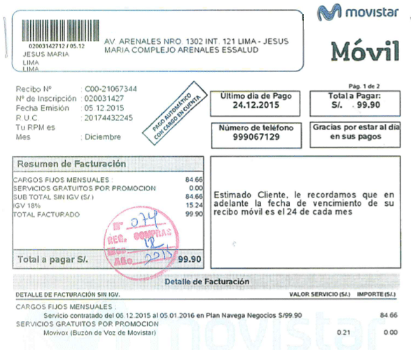 Recibos De Servicios | anotaci 243 n de los recibos de servicios p 250 blicos en ple 5 0 0 2 Recibos De Servicios | anotaci 243 n de los recibos de servicios p 250 blicos en ple 5 0 0 2