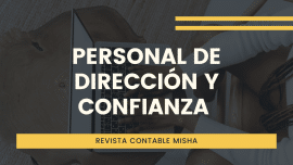 personal direccion y confianza