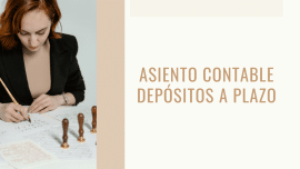 asiento contable depositos a plazo