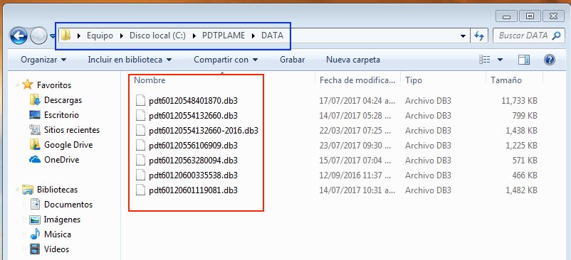 Copia de Seguridad PDT PLAME
