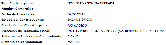 no-habido