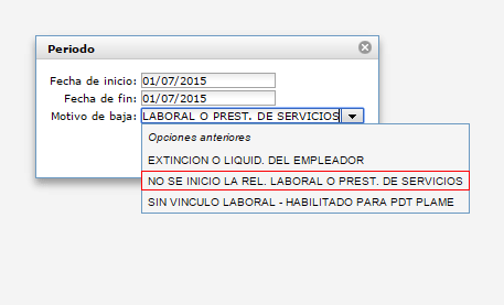 baja de trabajador en el t-registro