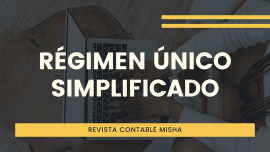 regimen unico simplificado