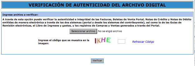 verificacion de un archivo xml