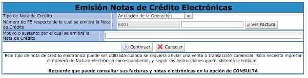 Portal SUNAT - Clave Sol baja de comprobante