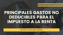 principales gastos no deducibles