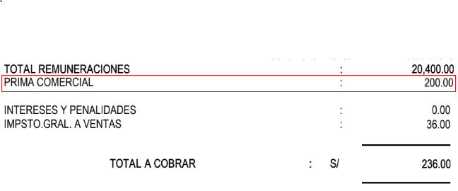 Prima del Seguro de Vida Ley