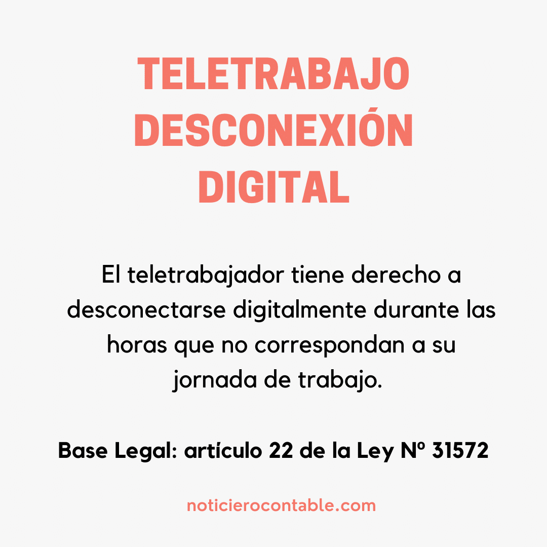 desconexion digital teletrabajo