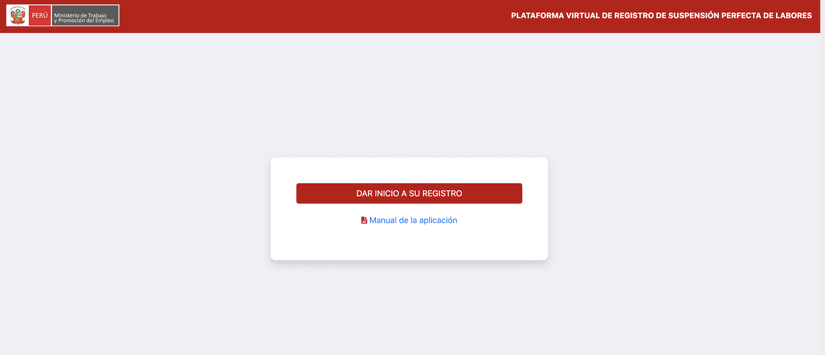 Plataforma para Suspension Perfecta de Laborales