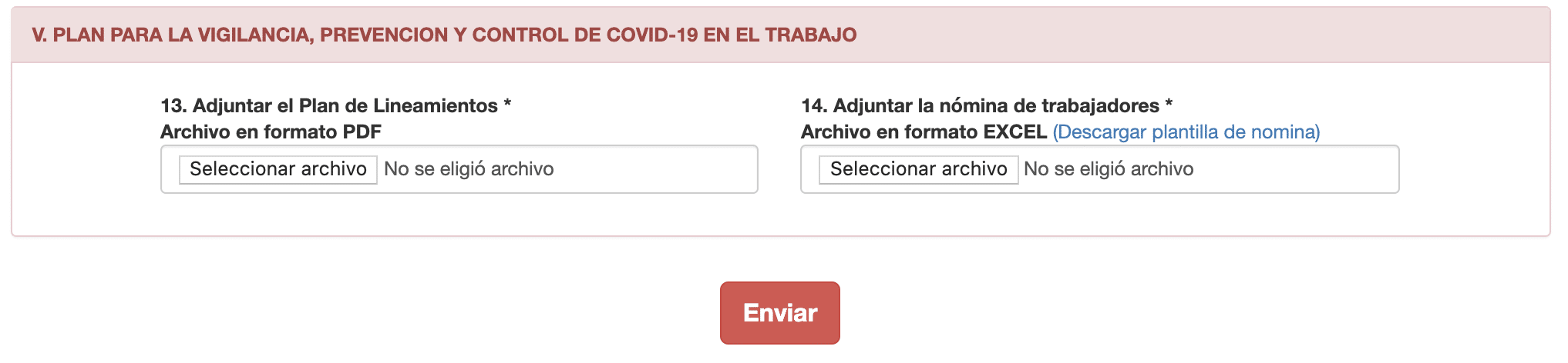 Plan de Vigilancia Prevencion y Control de COVID-19 en el Trabajo-SISCOVID