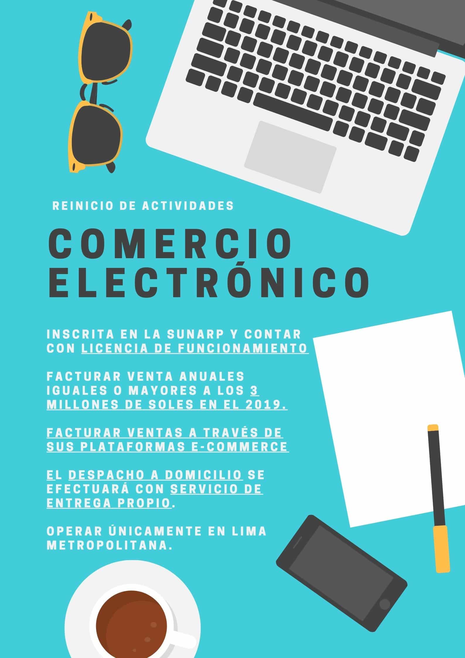 Reinicio Actividades Comercio Electronico