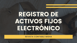 Registro de Acitivos Fijos Electronicos