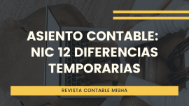 asiento contable NIC 12