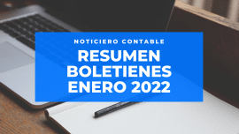Resumen Boletienes Enero 2022