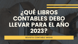 obligados libros contables 2023