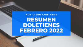 Boletienes Febrero 2022