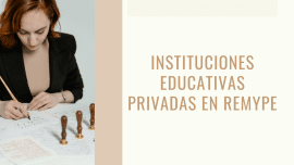 Instituciones Educativas Privadas REMYPE