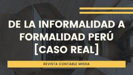 informalidad a formalidad Peru