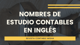 nombres estudio contable ingles