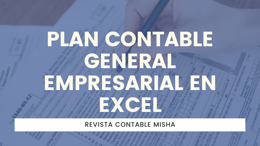 Plan Contable General Empresarial en Excel