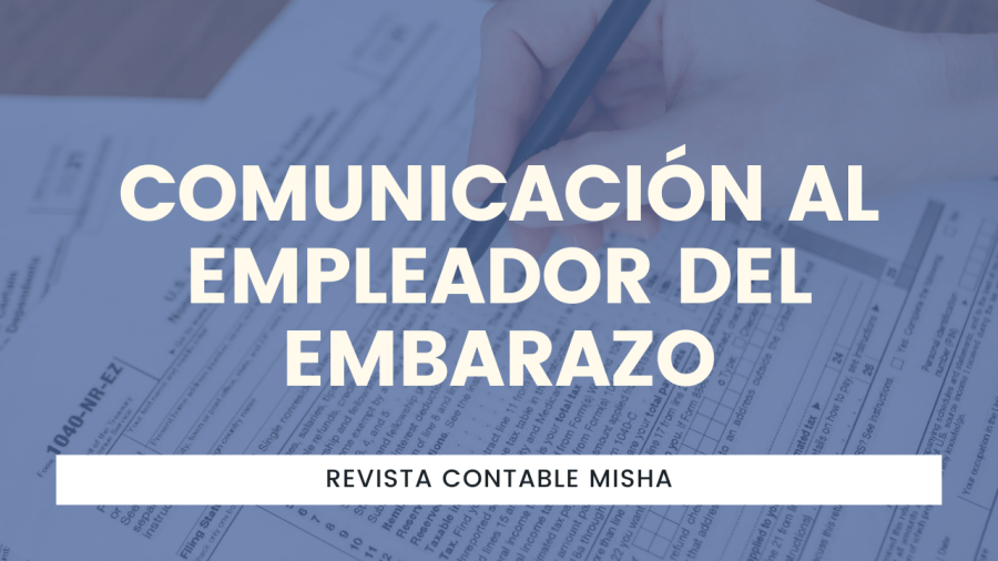 Comunicación al Empleador del Embarazo